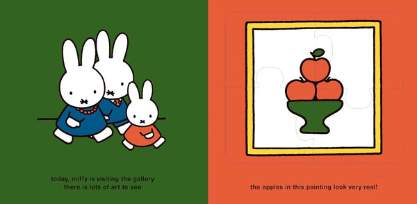 miffyページ Miffy the Artist: Jigsaw Puzzle Book – MOCA Store