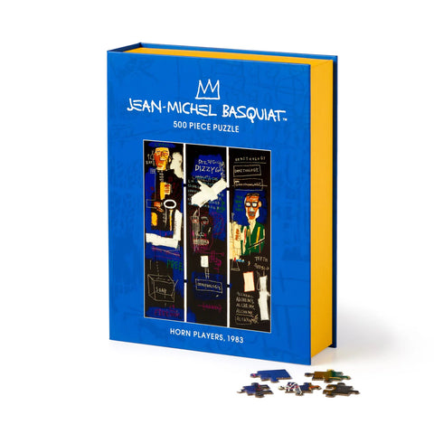 Jean-Michel Basquiat: Horn Players Book Puzzle