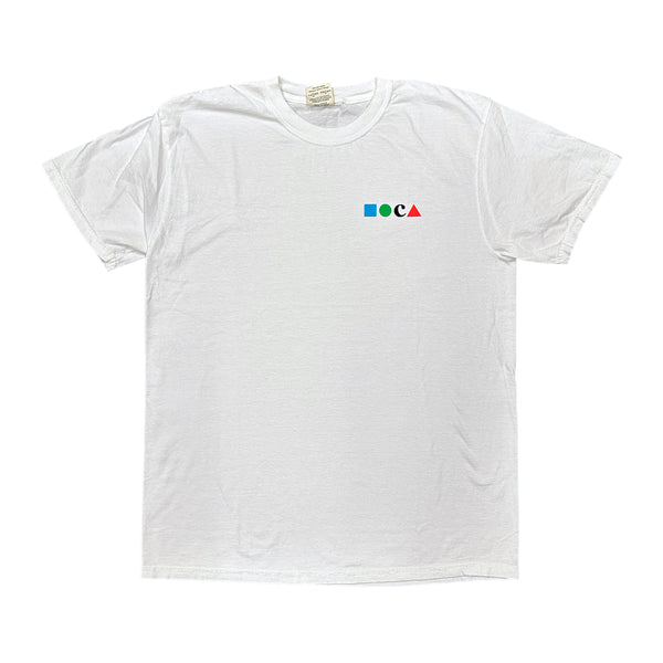 MOCA Pocket Classic Logo White Short Sleeve T-Shirt – MOCA Store