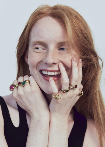 Mondo Mondo: Fuschia Silver Diva Ring – MOCA Store