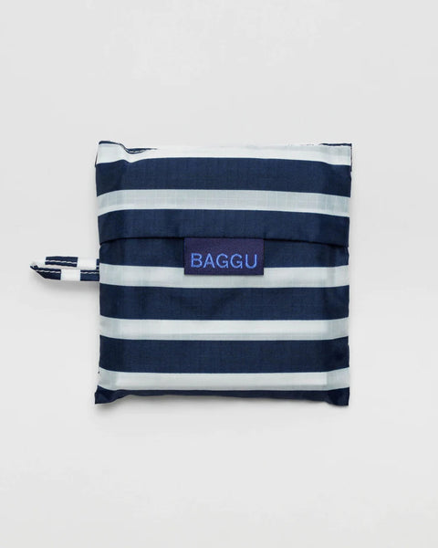 Navy Stripe Standard Reusable Bag – MOCA Store