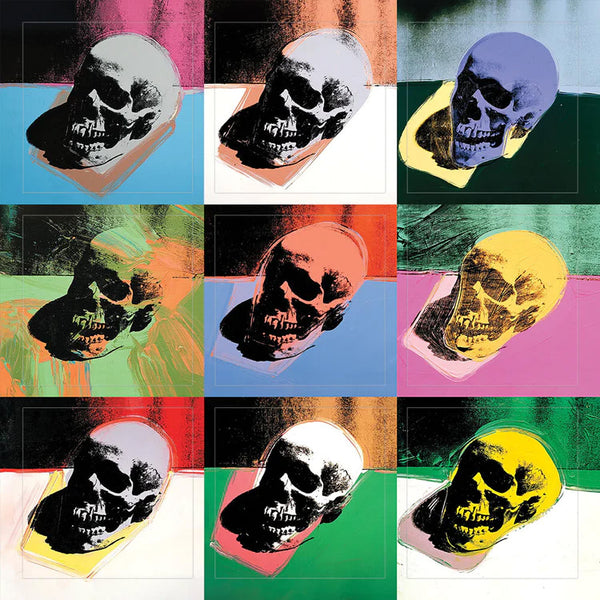 Andy Warhol: Skull Sticker Pack – MOCA Store