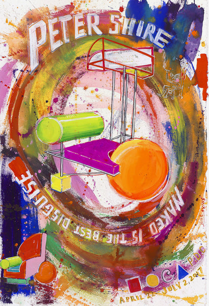 Peter Shire: Naked is the Best Disguise Poster – MOCA Store