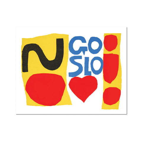 Corita Kent: Go Slo Sticker