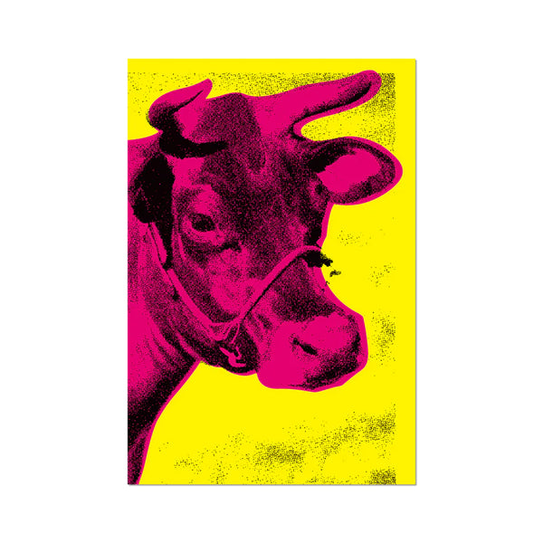 Andy Warhol: Cow Sticker – MOCA Store