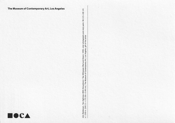 John Baldessari: Postcard (Two Highrises) – MOCA Store