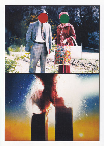 John Baldessari: Postcard (Two Highrises)