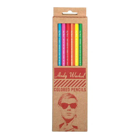Andy Warhol Philosophy Colored Pencils