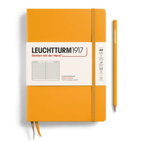 Leuchtturm A5 Ruled Notebook