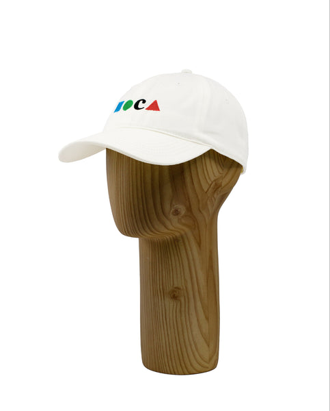 MOCA Classic Logo White Dad Cap – MOCA Store