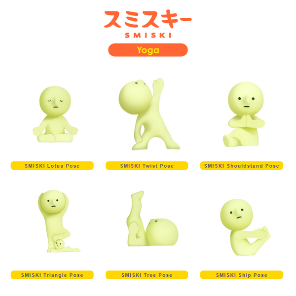 Smiski Yoga Series – MOCA Store