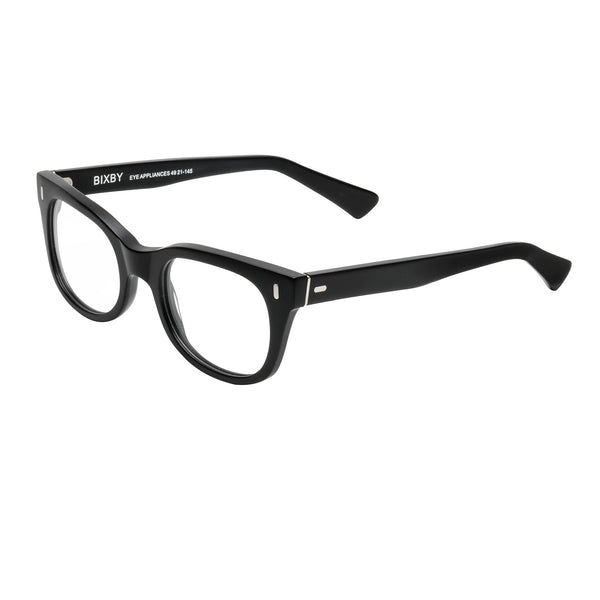 Bixby Matte Black Reading Glasses – MOCA Store display picture 1