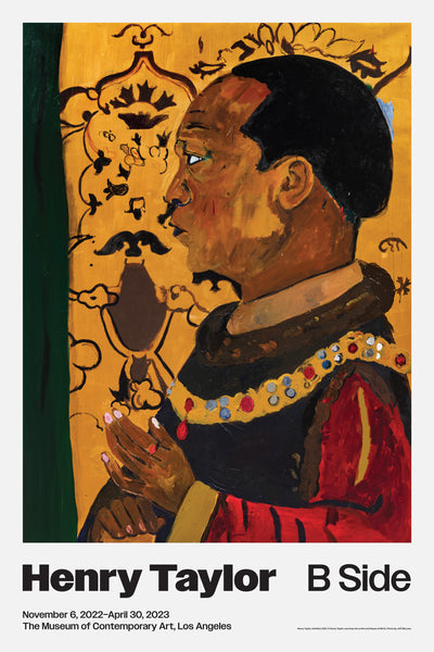 Henry Taylor ポスター Henry Taylor: B Side Poster (Untitled) – MOCA Store