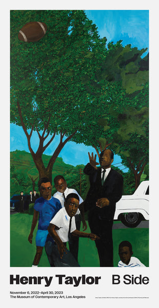 Henry Taylor: B Side Poster (Untitled) – MOCA Store