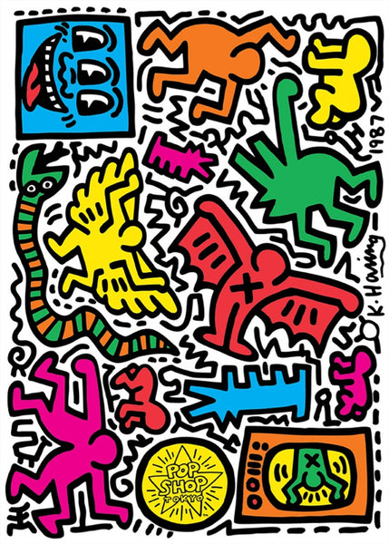 Keith Haring Graffiti Art Stickers Wholesale sticker supplier 