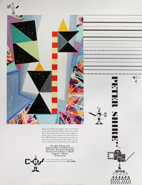 Peter Shire: California School Poster – MOCA Store