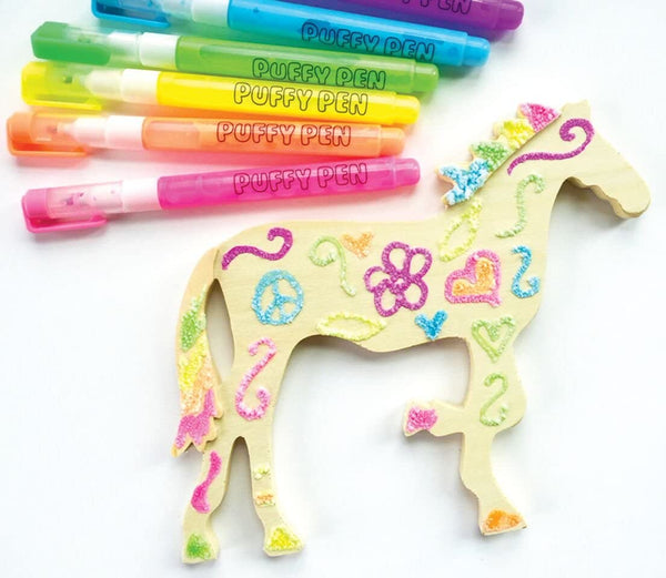 Ooly Magic Puffy Pens/6, Kids Gifts Australia