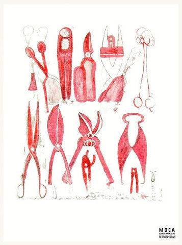 Louise Bourgeois: Tools Tea Towel