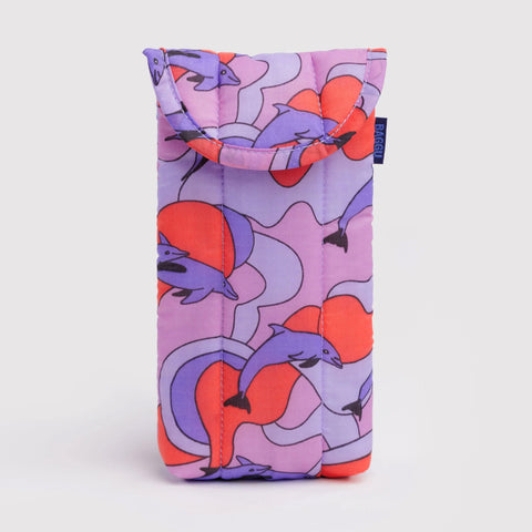 Dolphins Puffy Glasses Sleeve