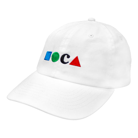 MOCA Classic Logo White Dad Cap