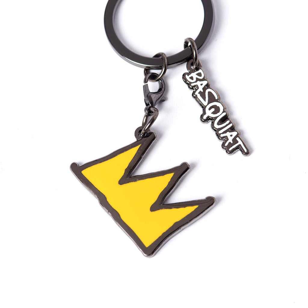 Jean-Michel Basquiat: Yellow Crown Keyclip