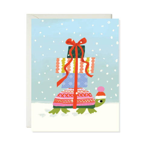 Winter Turtle Card