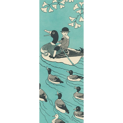 Vintage Fairy Tale Duck Bookmark