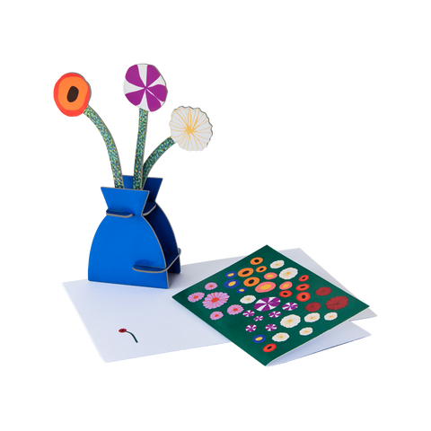 Klimt Flowers 3D Pop Out Card