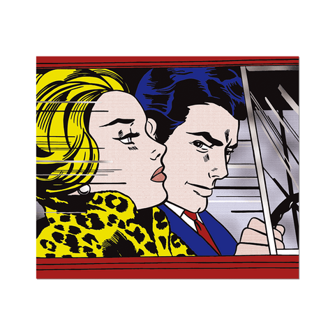 Roy Lichtenstein: In the Car Sticker