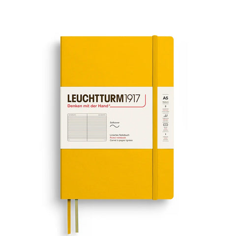 Leuchtturm A5 Softcover Ruled Notebook