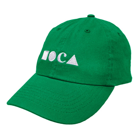 MOCA Classic Logo Green Dad Hat