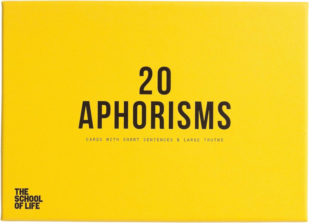 20 Aphorisms