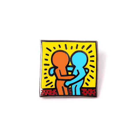 Keith Haring: Friends Pin