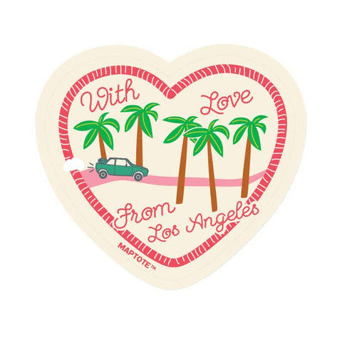 With Love from Los Angeles Sticker