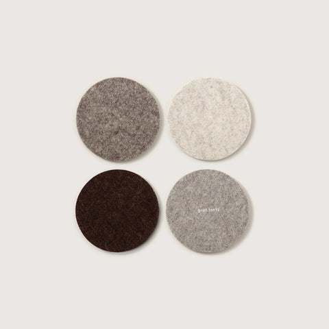 Earth Bierfilzl Set of 4