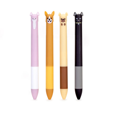 Dog and Cat Multicolor Pens
