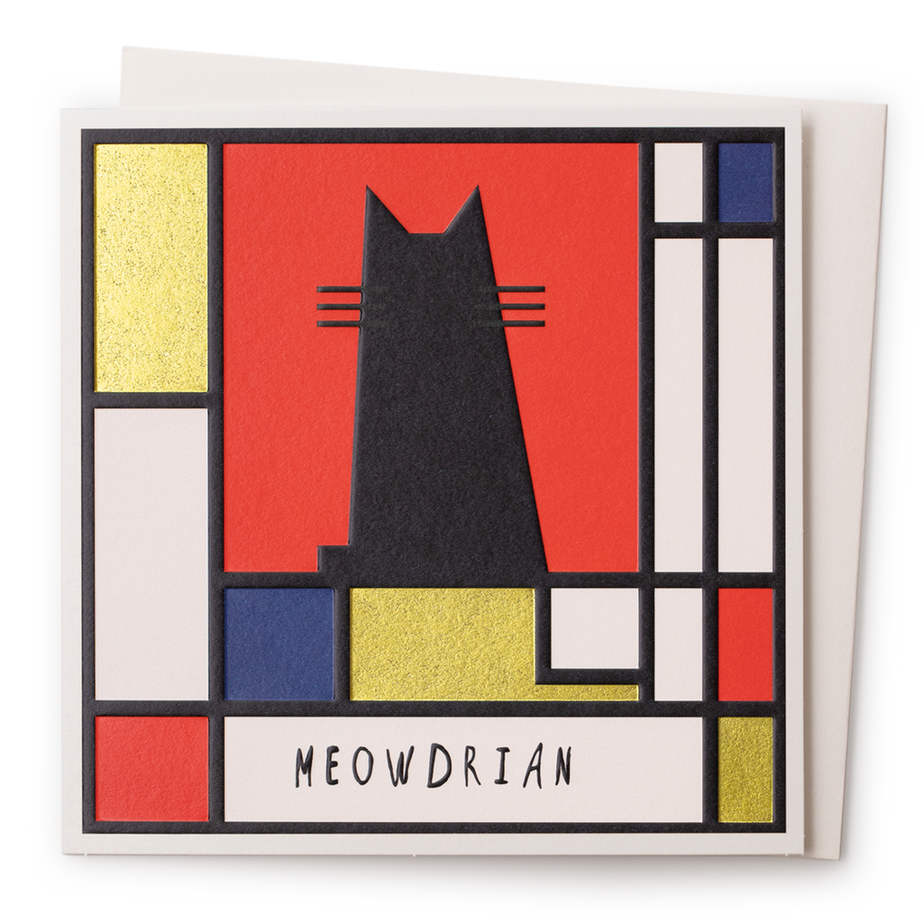 Meowdrian Card