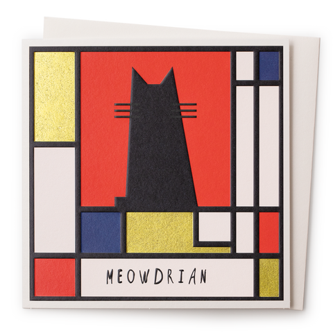 Meowdrian Card
