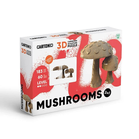 Mushrooms 3D Puzzle