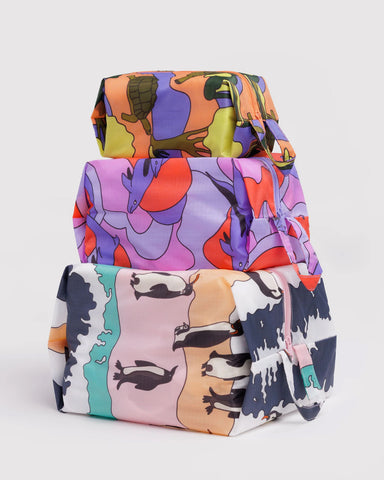 Vacation Animals 3D Zip Set