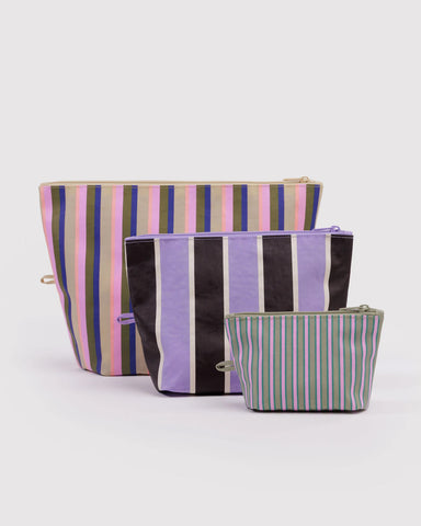 Candy Shop Stripes Go Pouch Set
