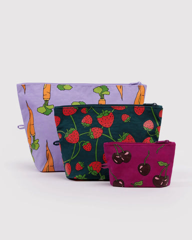 Carrots & Berries Go Pouch Set
