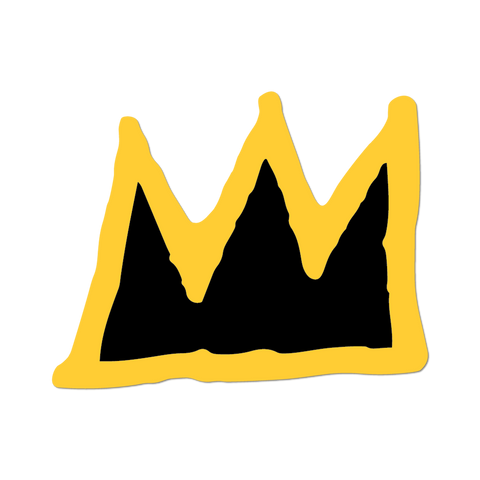 Jean-Michel Basquiat: Crown Sticker