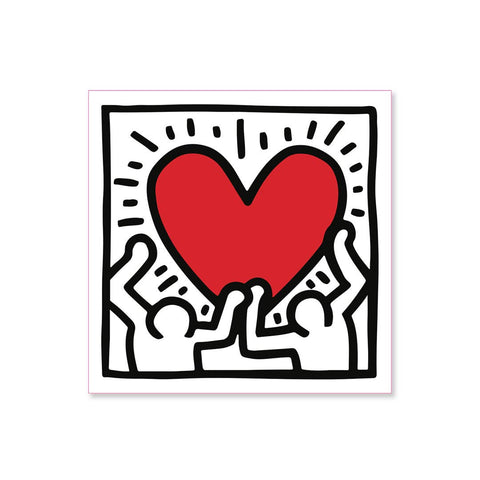 Keith Haring: Holding Heart Magnet