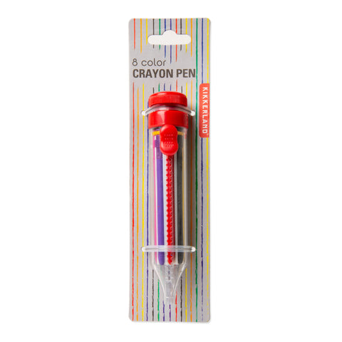 8-Color Crayon Pen