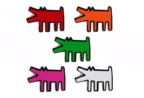 Keith Haring: Barking Dog Pin