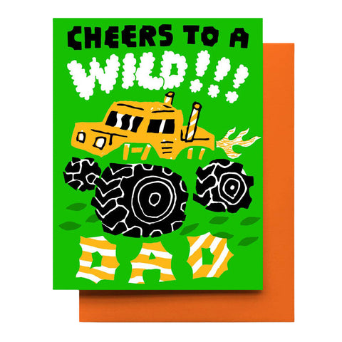 Wild Dad Truck Card
