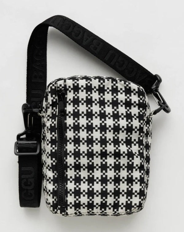 Checkered Purse Black White Handbag Checkered Shoulder Bag -  Israel