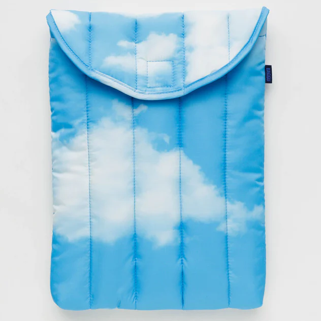 Clouds Puffy Laptop Sleeve