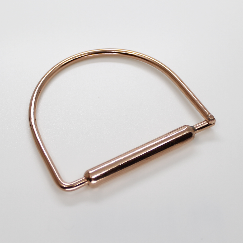 Formina: Copper Round Hinge Bracelet